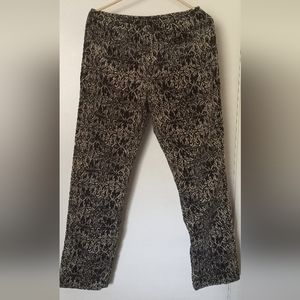 Crazy Horse Womens Pants Black/Tan